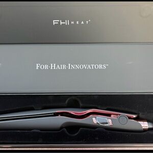 FHI Heat Black and Rose Gold Ceramic Hair Straightener - FHI HEAT